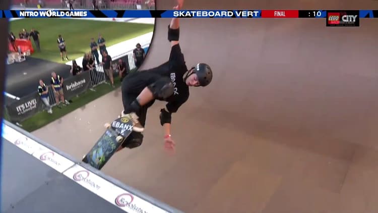 2022 Nitro World Games Brisbane Skate Vert Competition