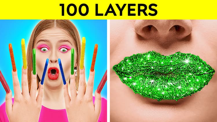 100 Coats of Nails And Makeup