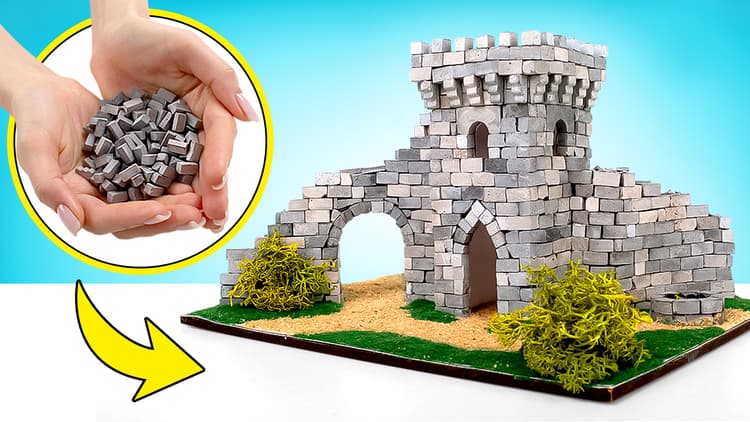 How to build castles with mini bricks