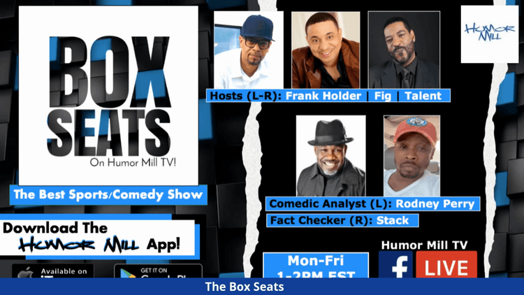 BOX SEATS - Interview With Anthony C Hall