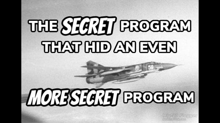 
Ward CarrollTV | The Secret Program That Hid an Even More Secret Program
