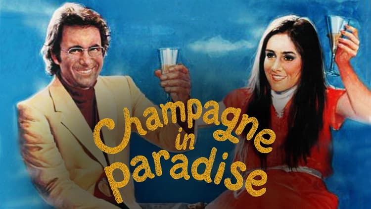 Champagne in paradise