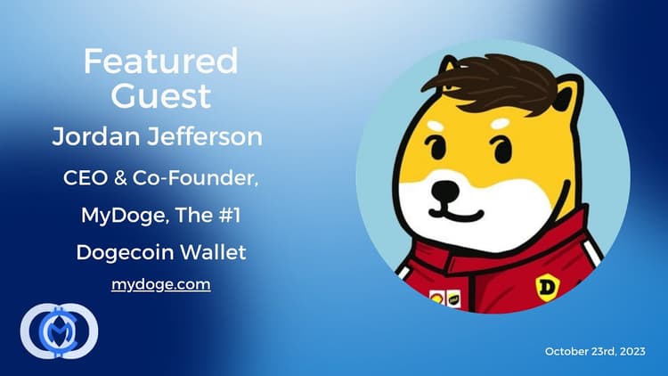 CryptoOracle Collective | Daily Call: Jordan Jefferson, CEO and CoFounder, MyDoge