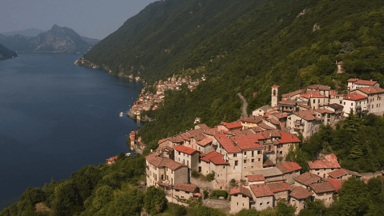 Drone Views of Italy's Lombardy Region, Part 1