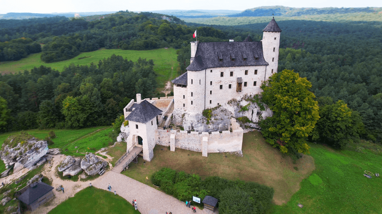 Aerial Views of Polish Castles, Part 1