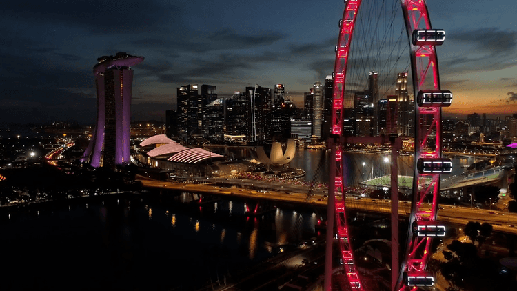 Drone Views of Singapore, Part 1