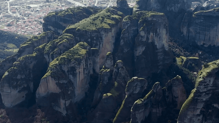 Drone Views of Rock Formations, Part 4