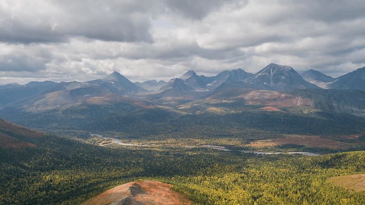 Nature of Russia's Ural Mountains from the Sky, Part 1