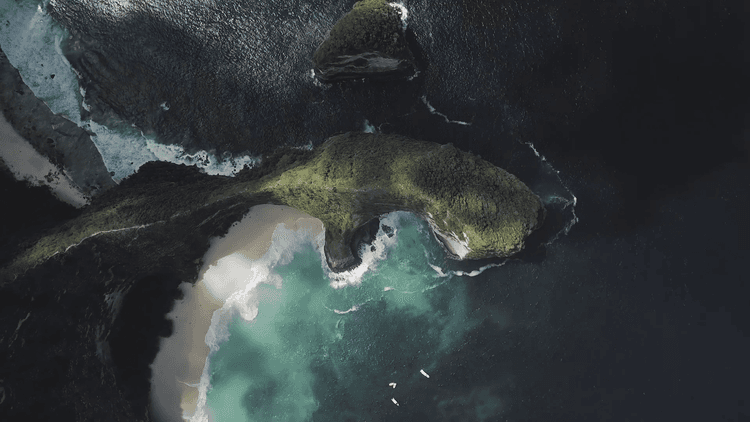 Beautiful Beaches Explored by Drone, Part 1-2