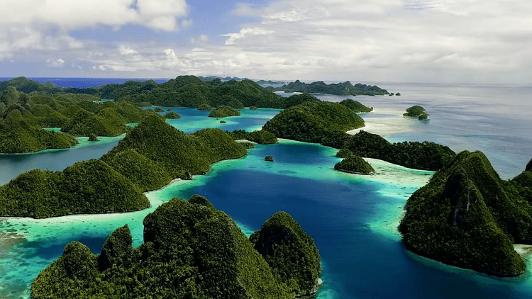 The Nature of Indonesia from Above, Part 1