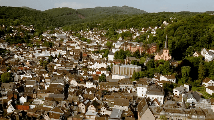 Western Germany from Above, Part 1
